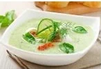 Recette : Gaspacho Kiwi Concombre