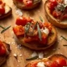Recette : Bruschettas Tomate et Fromage