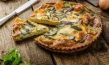 recette : Tarte Poireaux Mozza