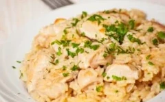 Recette : Riz Sauté et Escalope de Poulet