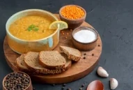 Recette : Soupe de légumes et  pain aux céréales
