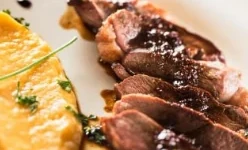 Recette : Magret de canard poêlé et purée de céleri rave