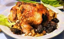 Recette : Poulet aux fruits secs et pâtes