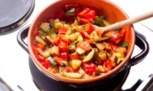recettes : Salade de courgettes et aubergines