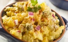Salade de pommes de terre et oeuf