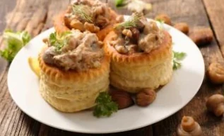 Recette : Poulet façon Vol-au-Vent